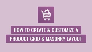 Woo Product Slider Pro  How to Create and Customize a WooCommerce Product Grid and Masonry Layout [upl. by Ansela]