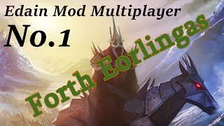 BFME 2 ROTWK  Edain Mod Multiplayer No1 Forth Eorlingas [upl. by Jamieson]