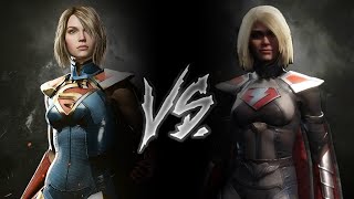 Injustice 2  Supergirl Vs Overgirl VERY HARD [upl. by Schreck567]