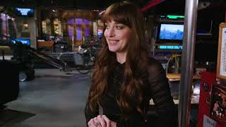 Dakota Johnson Gives a Tour of SNLs Studio 8H [upl. by Lacee597]