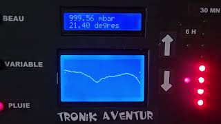 ALARME TEMPETE 21 nov 2024 SUR MES 2 STATIONS METEO HOME MADE [upl. by Ammeg]