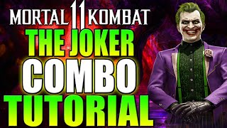 Mortal Kombat 11 Joker Combo Tutorial  Joker MK11 Combo Guide Daryus P [upl. by Yuk]