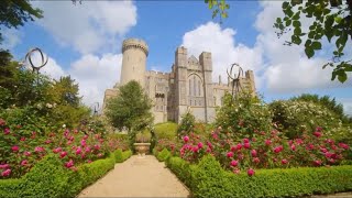 Arundel Castle  Garden Tour  Rose Garden [upl. by Roth]