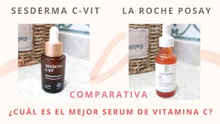 EL MEJOR SERUM FACIAL DE VITAMINA C LA ROCHE POSAY VS SERUM CVIT SESDERMA [upl. by Anaert169]