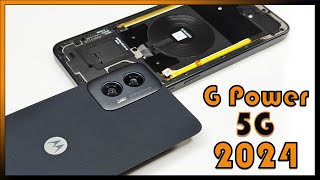 Motorola Moto G Power 5G 2024 Teardown Disassembly Phone Repair Video Review [upl. by Asnerek]