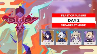 Feast of Pursuit Day 2  Steadfast Mode  Genshin Impact 51 [upl. by Leamaj]