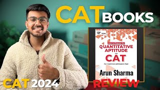 Honest Review❗️CAT Exam Books by Arun Sharma  CAT 2024 📚 [upl. by Neelra]