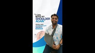 Shoulder Arthroscopy Surgery  Patient Testimonial  Dr Bakul Arora [upl. by Sacha126]