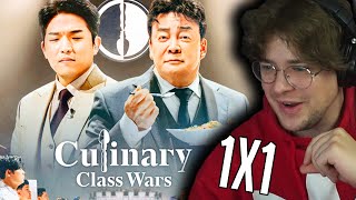 WTF IS Culinary Class Wars  Episode 1 Reaction KDrama [upl. by Oker]