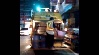 Garbage day in Tainan Taiwan [upl. by Borlow524]