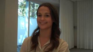 Alicia Vikander Talks Anna Karenina and A Royal Affair [upl. by Irej]