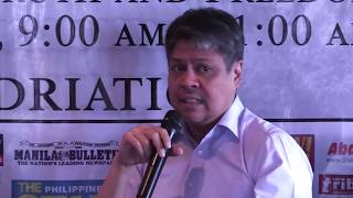 Pangilinan My family is not exempt from being divided on politics [upl. by Selym]