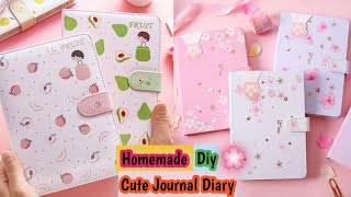 How to make a cute diary diy diary  homemade diy notebook diy journal  Diy Craft [upl. by Adaven]