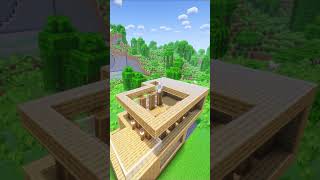 MinecraftModern House Tutorial Time lapse build🏡 youtubeshorts minecraft shortvideo trending [upl. by Ennove]