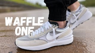 100 SACAI’S Nike Waffle One Review amp On Foot [upl. by Ahtekal]