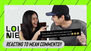 REACTING to MEAN COMMENTS  LoiNie TV [upl. by Wavell850]