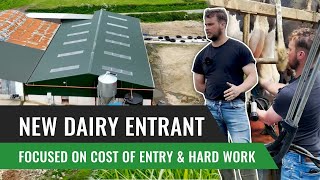 New Dairy Entrant Focused on Cost of Entry amp Hard Work  David Gordon Donegal [upl. by Loar]