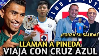 ¡LLEVAN A PINEDA VA A VIAJAR CON CRUZ AZUL l ¿ALVARADO FORZA SU SALIDA DE CHIVAS HAY VALOR [upl. by Salomie133]