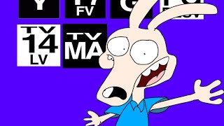 TV ratings portrayed by Rocko’s modern life [upl. by Warren]