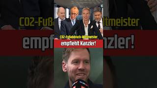 Co2 Fußabdruck Weltmeister empfiehlt Kanzler vettel [upl. by Htebasil]