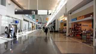 Washington Dulles International Airport  Terminal B  Interior Design March 2012 [upl. by Weinshienk189]