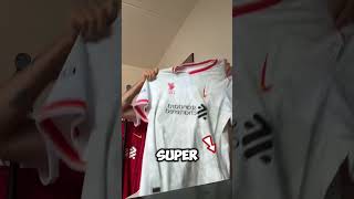 This liverpool jersey is only 23！！！bstjersey tiktokfinds footballjersey blackfridaysale [upl. by Tnemelc956]