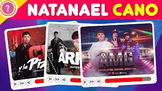 Natanael Cano ADIVINA la canción con su video  Quiz Musical  Corridos tumbados 🎶🔥 [upl. by Nidak]