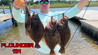 How To Catch BIG Flounder  This Works EVERY Time [upl. by Oivaf]