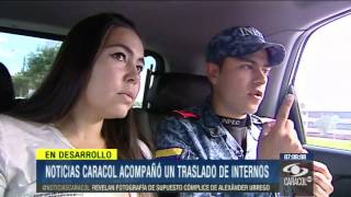 ¿Cómo se realiza un traslado de presos Noticias Caracol le muestra  22 de septiembre de 2013 [upl. by Persse836]