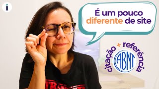 Como fazer Citação e Referência ABNT de Blog [upl. by Gonyea]