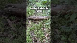 How to Build Dirt Bike Trails in the Woods [upl. by Rma]