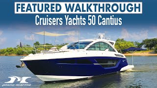 Cruisers Yachts 50 Cantius  Featured Tour  Plano Marine [upl. by Zap]