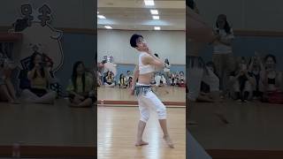 BELLYDANCE DRUM SOLO  WONJOONG AHN  workshop  wonjoongahn dance [upl. by Janette]