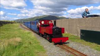 Fairbourne Railway Wednesday 9th August 2017 [upl. by Eeima]