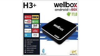 Welbox Android 11 H3 4K TVbox Kutu ve Menü Açılış İnceleme [upl. by Holtorf688]