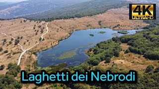 PARCO DEI NEBRODI ME  LAGHI MAULAZZO E BIVIERE  4K DRONE VIDEO [upl. by Larkins308]