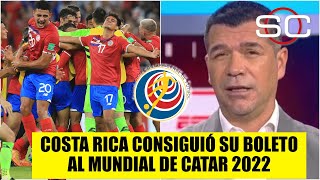 COSTA RICA el ÚLTIMO INVITADO a Catar 2022 Los Ticos vencen a Nueva Zelanda en el REPECHAJE  SC [upl. by Odlawso]