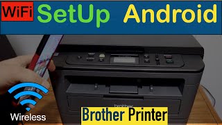 Brother DCPT520W WIFI Printing without ComputerLaptop [upl. by Leirol]