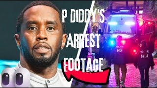 Sean P Diddy Combs Arrest Footage In NYC [upl. by Lehteb]