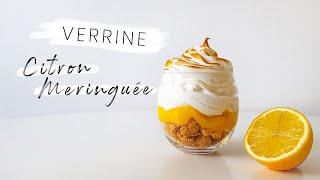 Verrine façon Tarte au Citron Meringuée [upl. by Ssalguod]