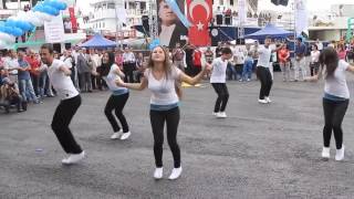 Beautiful Turkish Girls Dance in festival 2017 [upl. by Yreved]