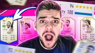 ABSURDO TENTEI O 194 E TIREI VÁRIOS ICONS NO FUT DRAFT FIFA 19 [upl. by Alboran927]