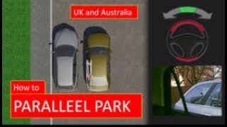 How to PARALLEL PARK The easiest driving lesson for the UK and Australia [upl. by Schonfield]