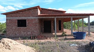 casa em construção tamanho dos cômodos 210321  o desenho posso enviar via zap 82982175389 [upl. by Doug]