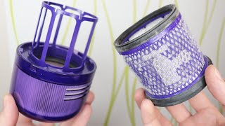 How To Clean The Filter of a Dyson V11 V12 V15 V10 or Outsize [upl. by Ronoel]