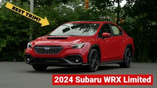 Buying a 2024 Subaru WRX The Limited Might Be The Best Choice [upl. by Amersham465]