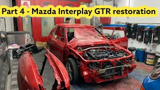 Mazda Interplay GTR with Mazdaspeed aerokit type  B RARE KITS [upl. by Saffier]