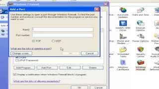 How can you open UDP port for Die2Hard on windows Xp [upl. by Januarius957]