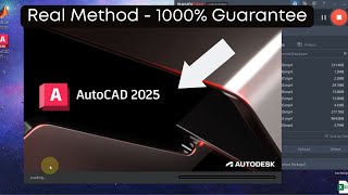 How to ACTIVATE AutoCAD 2025 For 3 Years  1000 Working [upl. by Ondrej]