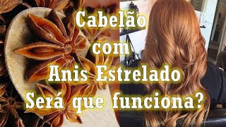 Receita para crescer o cabelo  Anis Estrelado [upl. by Sarita641]